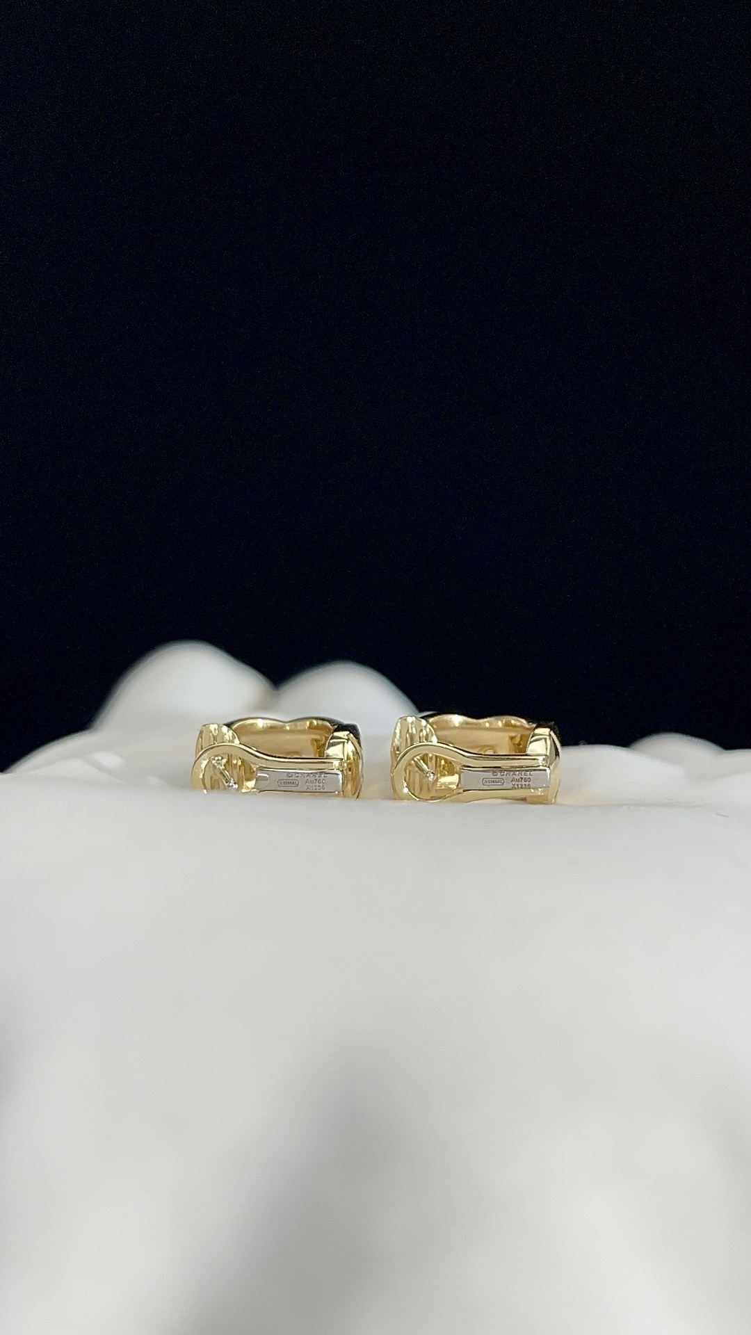 Chanel Quilted Stud Earrings