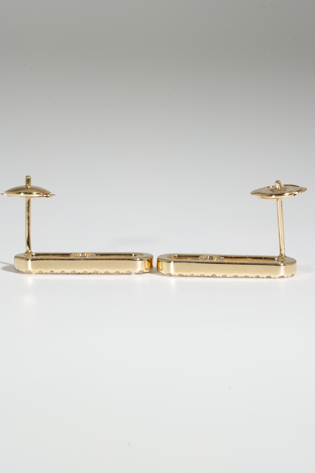 Messika Half-Diamond Move Stud Earrings