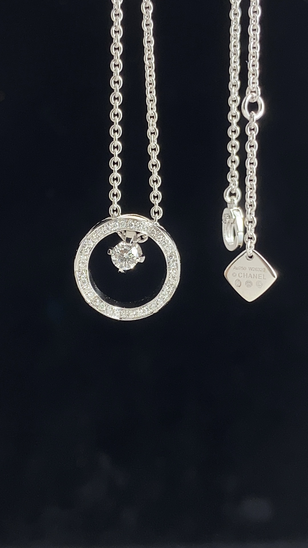 Chanel Coco Crush Ice Moon Necklace