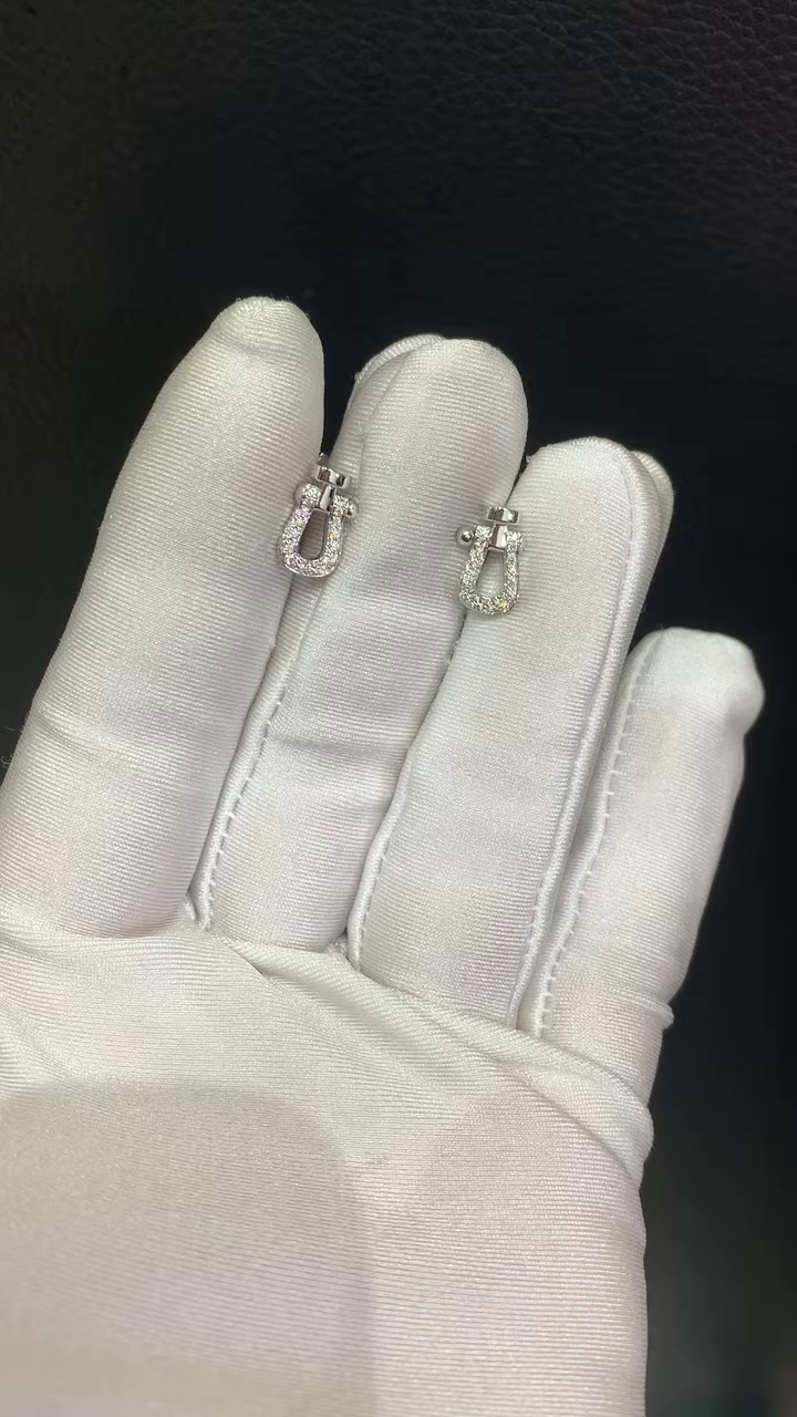 FRED Horseshoe Stud Earrings