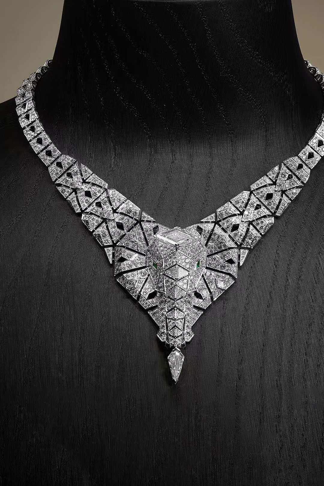Cartier Diamond Elephant Necklace