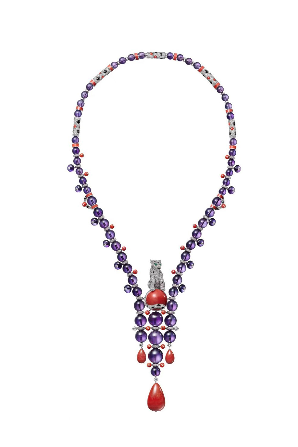 Leopard Coral Necklace