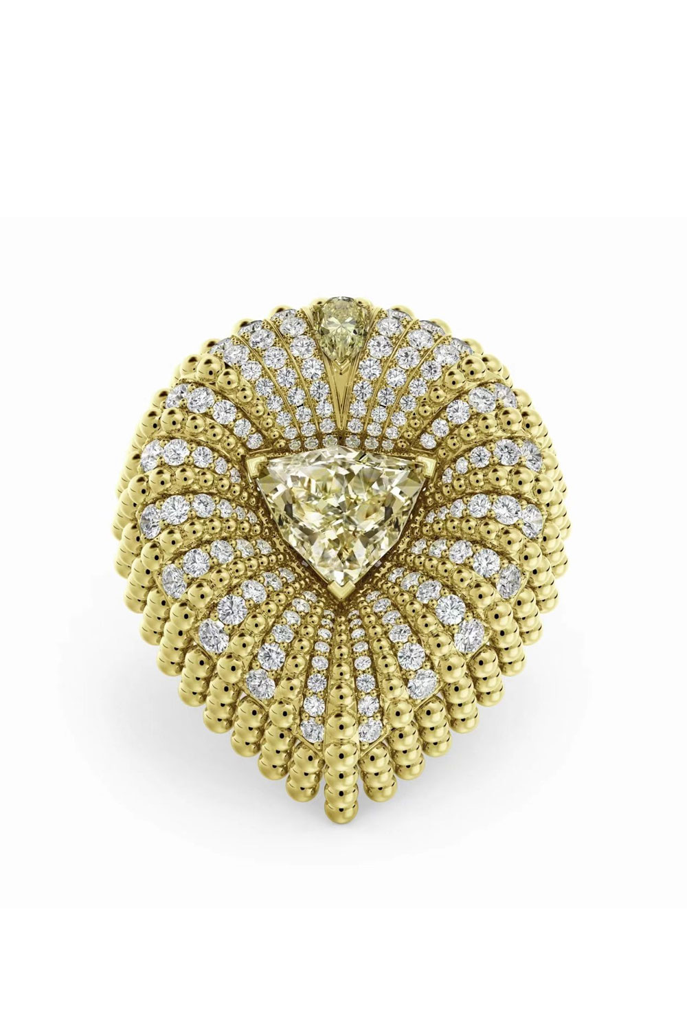 Gold and Diamond Ring