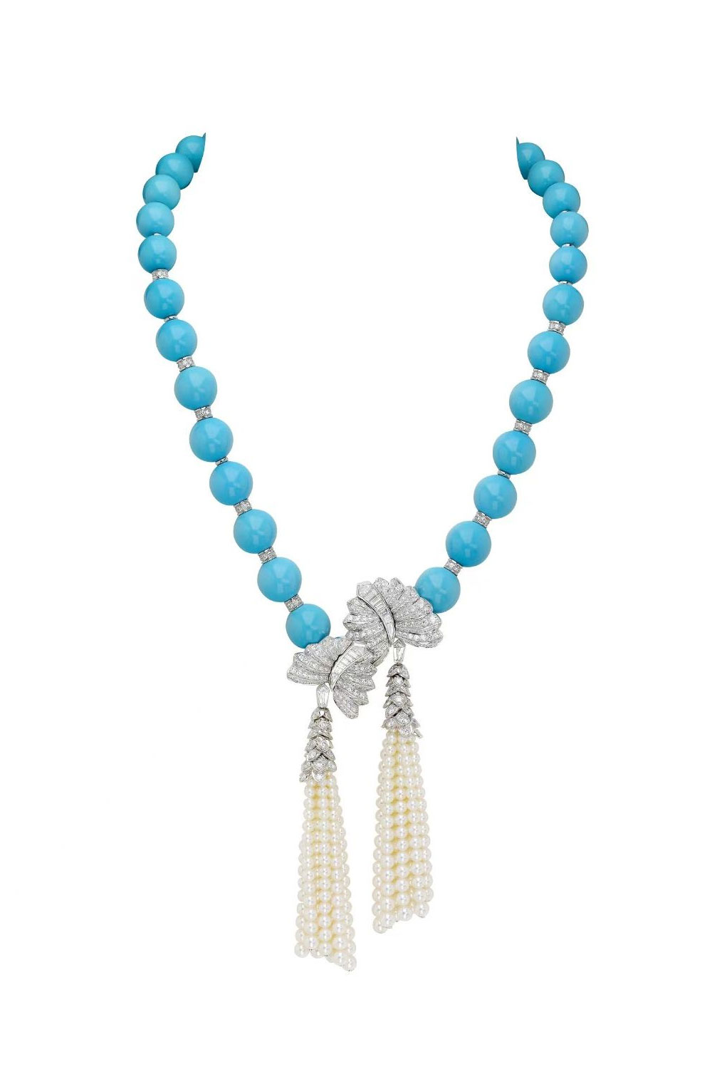 One-of-a-kind Paraiba necklace