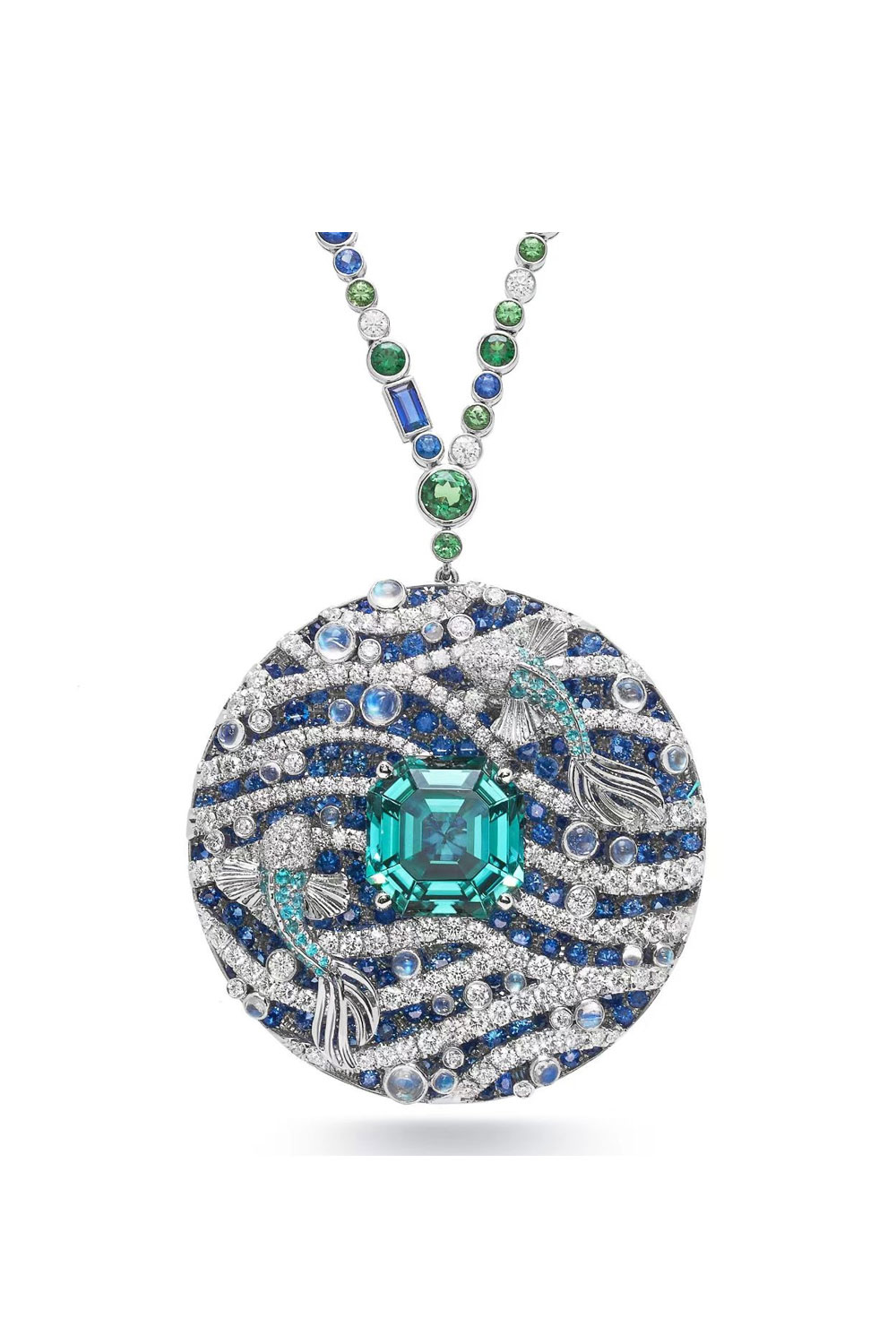 Tiffany BlueBook Pendant Necklace