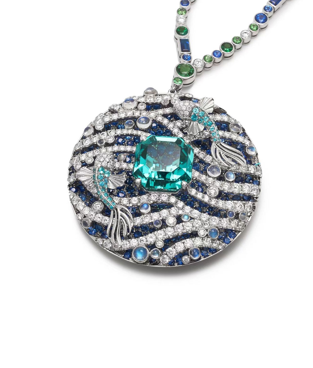 Tiffany BlueBook Pendant Necklace