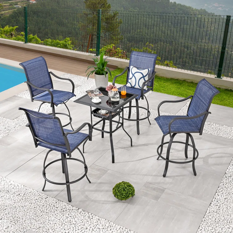 Motto 4 - Person Square Outdoor Dining Set