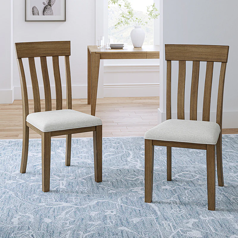 Filipa Rustic Modern Farmhouse Solid Wood Dining Chair