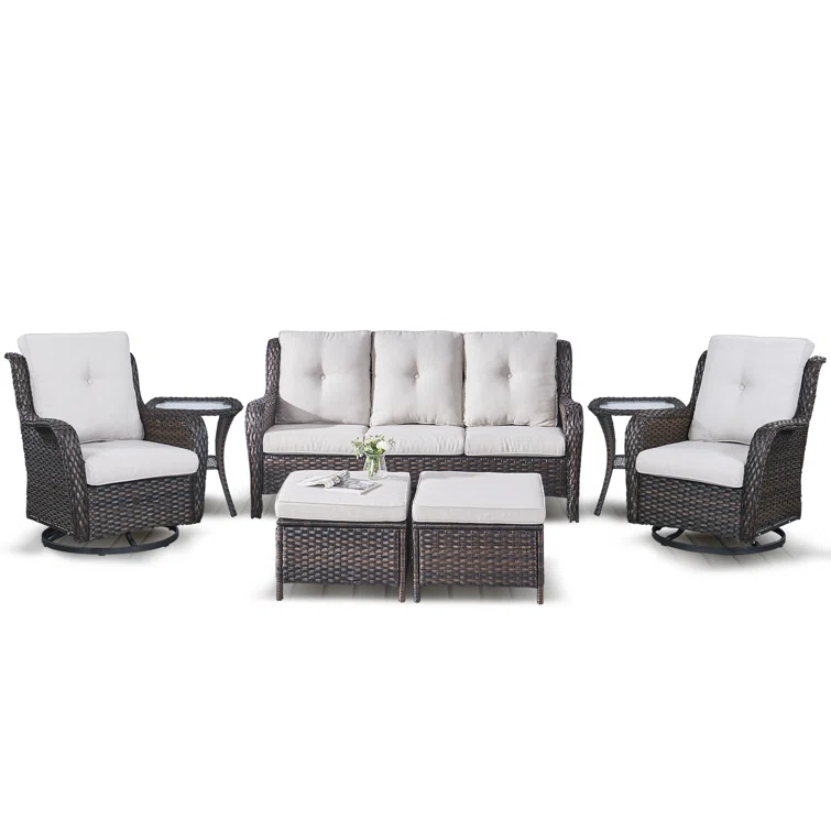 Bonia 5 - Person Outdoor Seating Group with Cushions