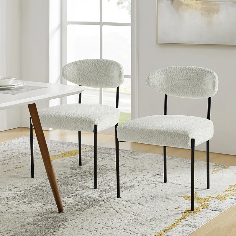 Konstantin Boucle Modern Dining Chair