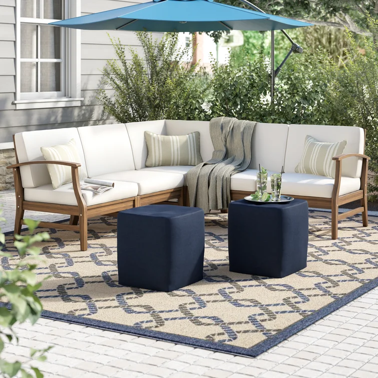 Bevelyn 5 - Person Outdoor Seating Group with Cushions