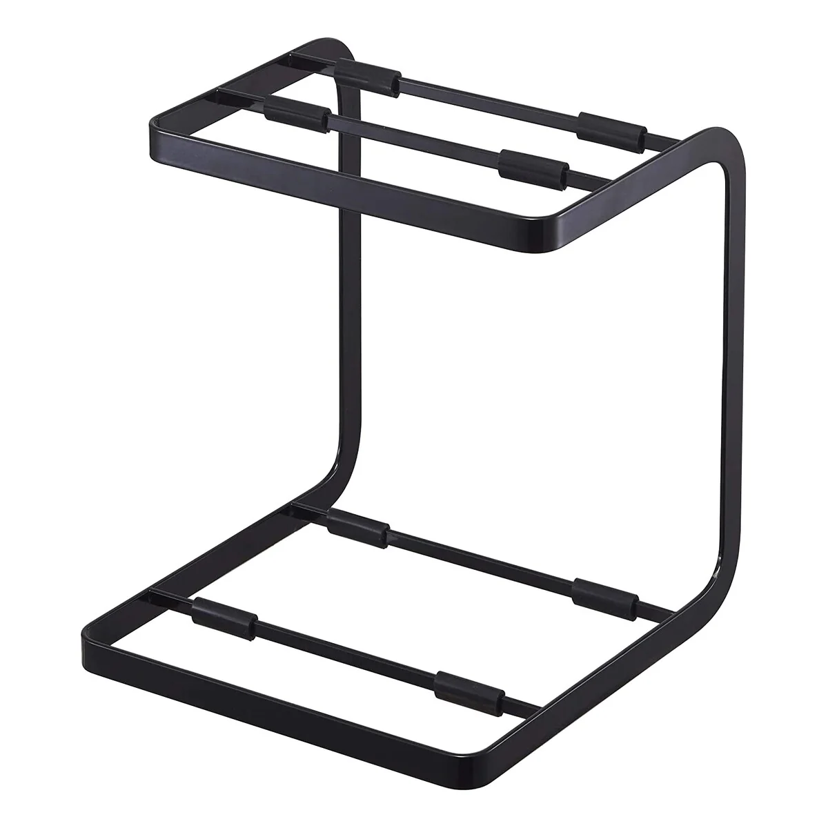 Yamazaki Home Two-Tier Pot Rack, Steel - L 8.27 x W 8.07 x H 8.86 inches