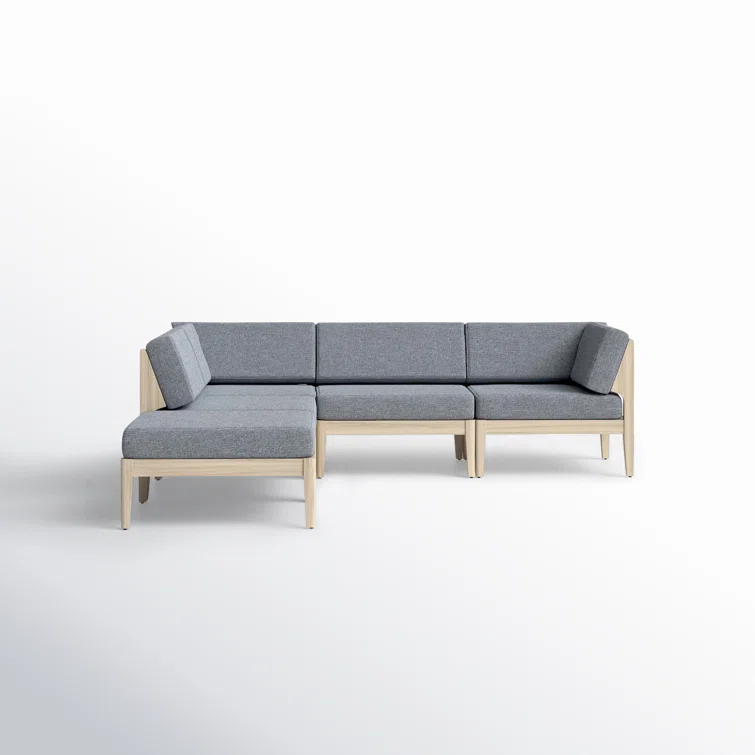 Jurgen 5 - Person Outdoor Seating Group with Cushions