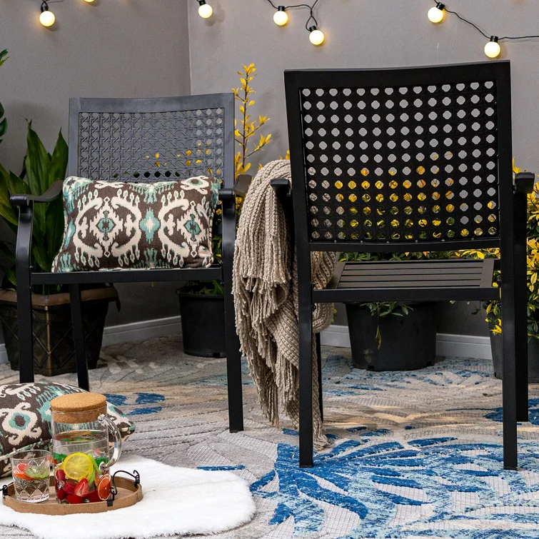 Alyah 6 - Person Rectangular Outdoor Dining Set