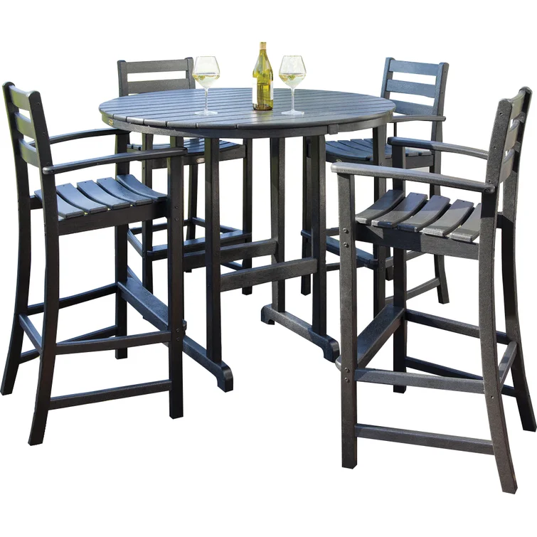 Monterey Bay 5-Piece Round Bar Set