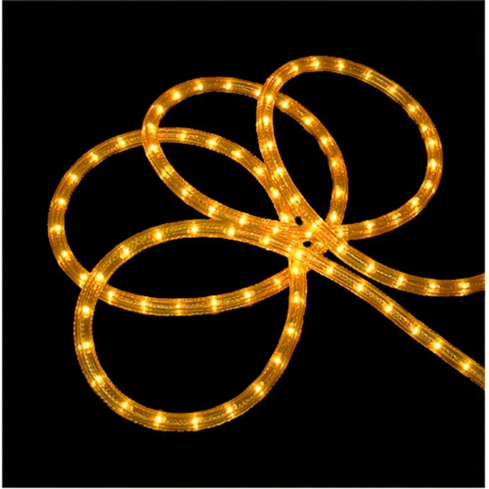 18' Gold Indoor/Outdoor Christmas Rope Lights