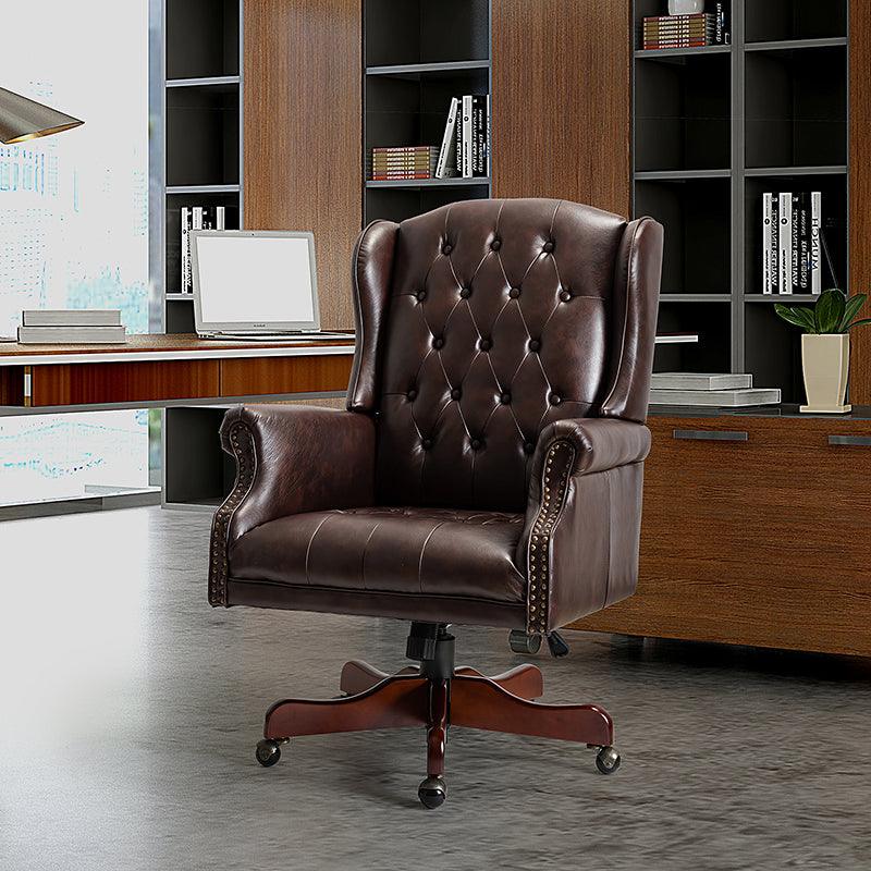 Esteban Vegan Leather Executive Office Chair