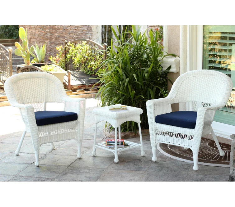 Byxbee 2 - Person Outdoor Seating Group with Cushions