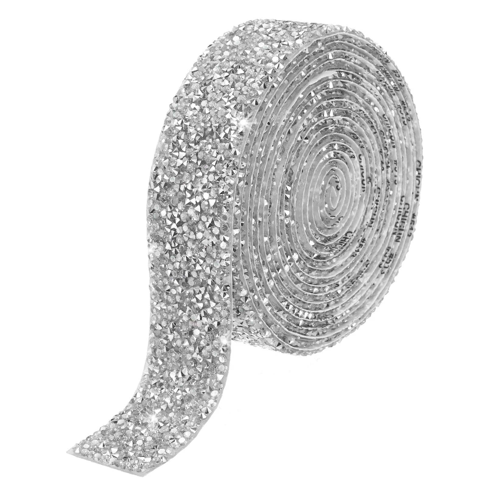 1 Roll 3 Yards Self Adhesive Crystal Rhinestone Diamond Ribbon
