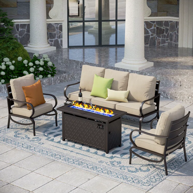 Tapasi 5 - Person Outdoor Seating Group with Cushions