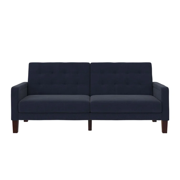 Belden Twin 78'' Upholstered Split Back Convertible Sofa