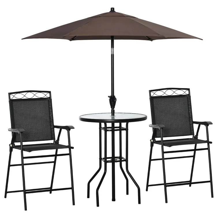 Aalbert 2 - Person Round Outdoor Dining Set