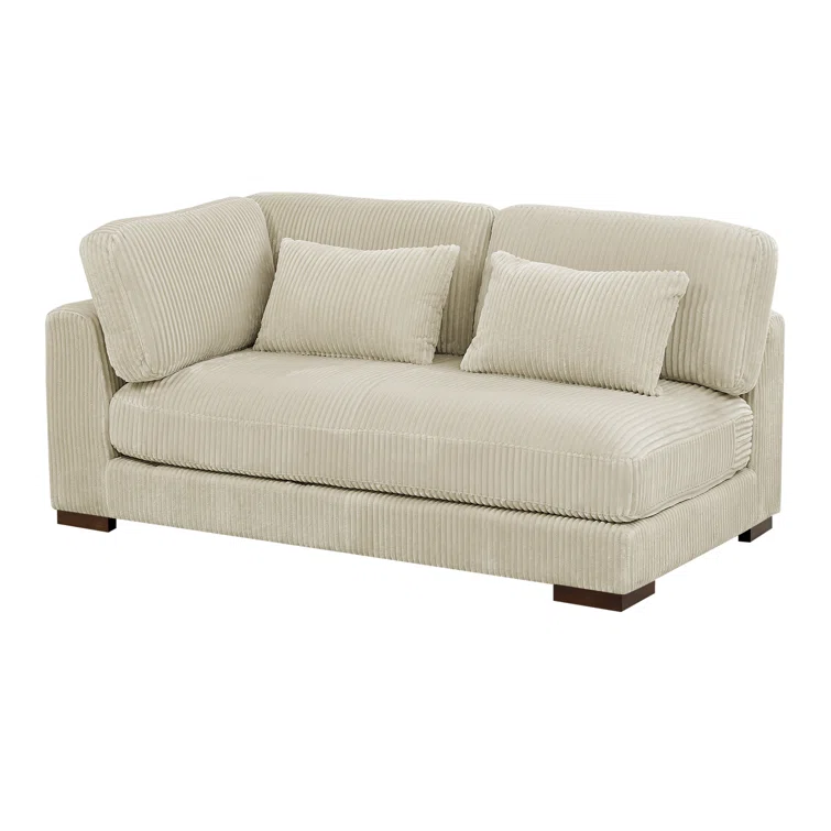 Cartina 68.5'' Corduroy Loveseat