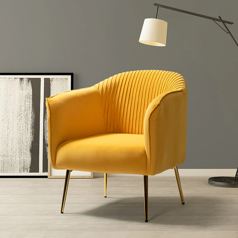 Aduna Modern Upholstered Barrel Armchair