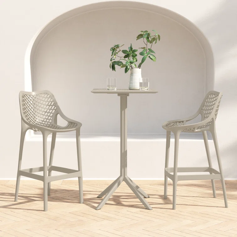 Asherton 2 - Person Square Outdoor Dining Set