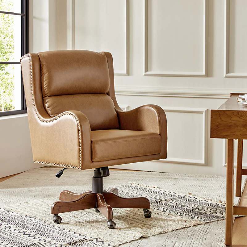 Otto Executive Task Chair with Adjustable Seat Height and Tilt Mechanism