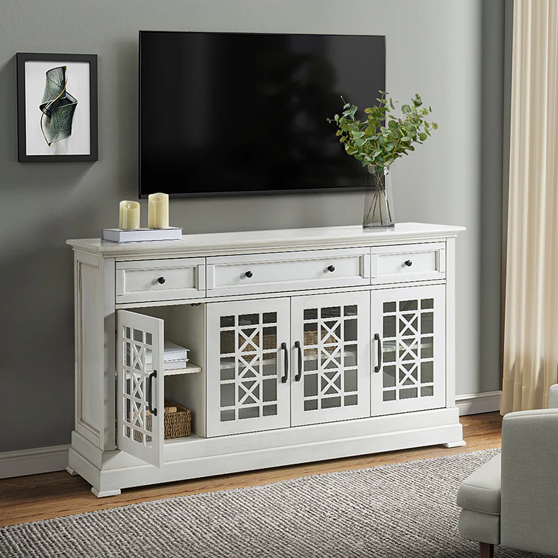 Prudence 58¡± Wide 3 Drawer Vintage Chic Sideboard