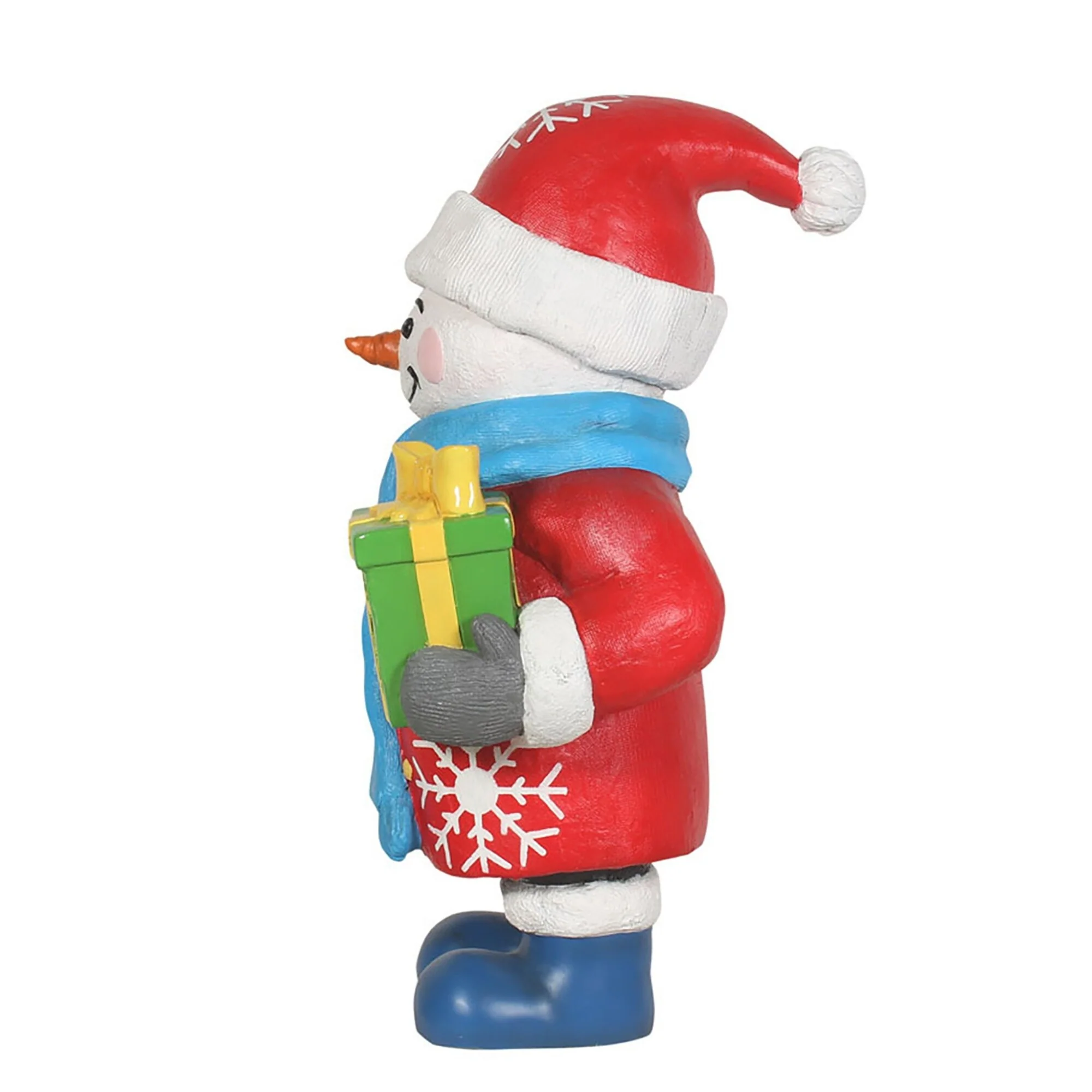Snowman Holding Gift Commercial Christmas Outdoor Decoration - 36