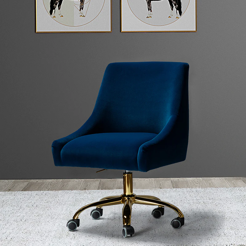 Holly Velvet Office Chair