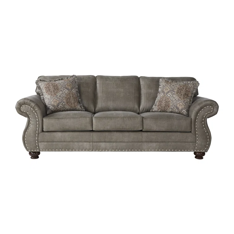Claycomb 91'' Faux Leather Sofa
