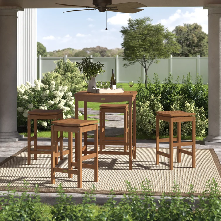 Benedetto 4 - Person Square Outdoor Dining Set