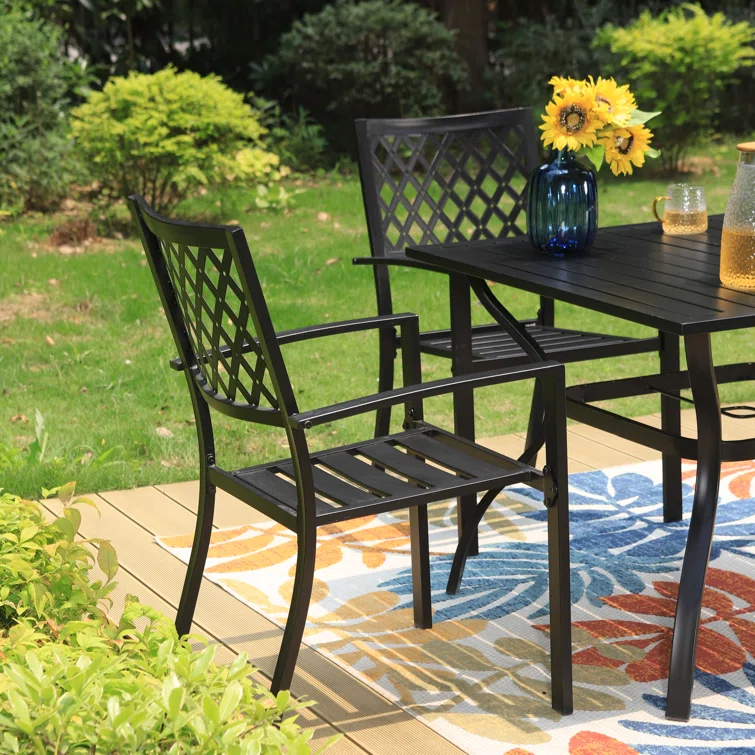 Argyri 4 - Person Square Outdoor Dining Set