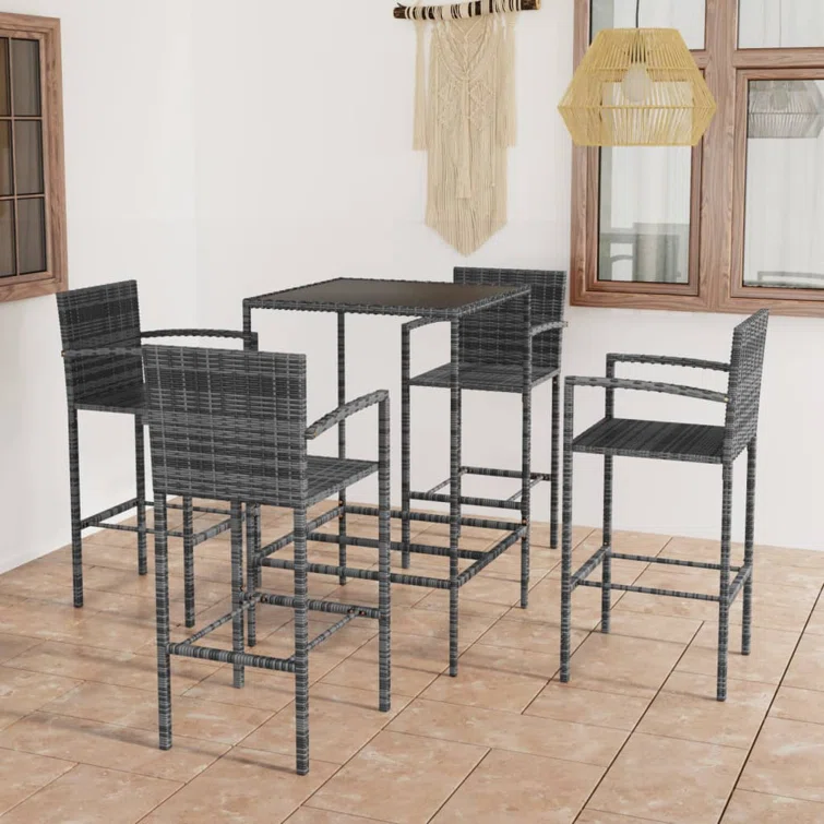 Emmetsburg 4 - Person Square Outdoor Dining Set