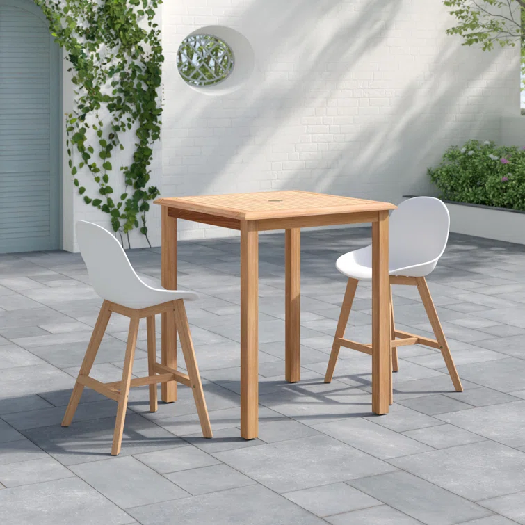 Anautica 2 - Person Square Outdoor Dining Set