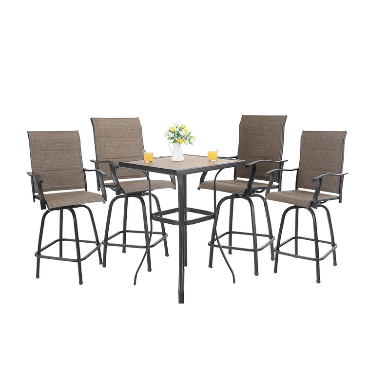 Alyne 4 - Person Square Outdoor Dining Set