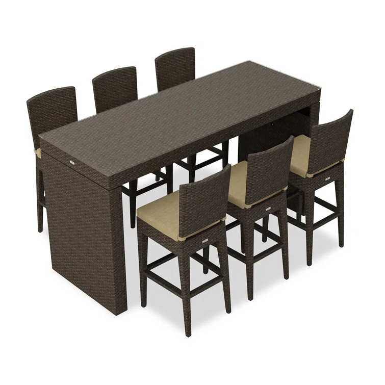 6 - Person Rectangular Outdoor Dining Set