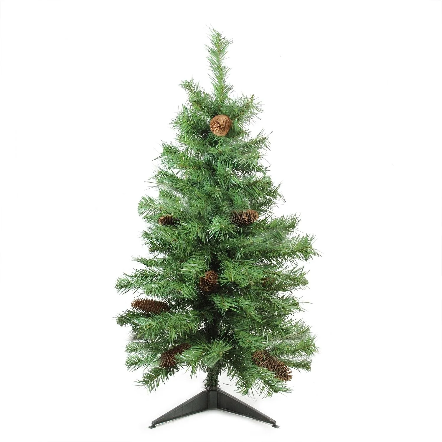 3' Medium Dakota Pine Artificial Christmas Tree - Unlit.