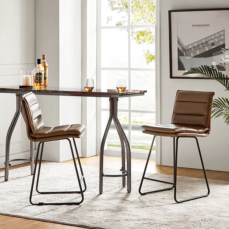 Frank bar & counter stool set of 2