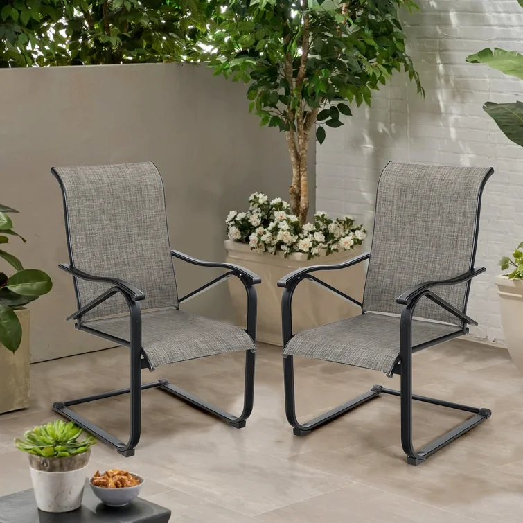 Aivo 6 - Person Rectangular Outdoor Dining Set