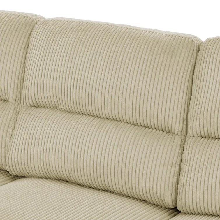 Aziyah 81'' Corduroy Sofa