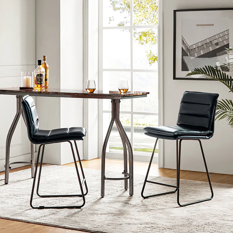 Frank bar & counter stool set of 2