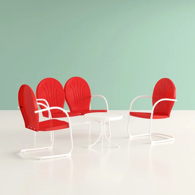 Burley 4 Piece Sofa Seating Group