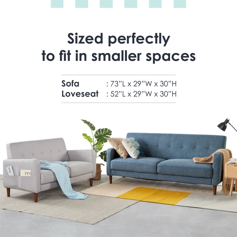 Adair 73'' Upholstered Sofa