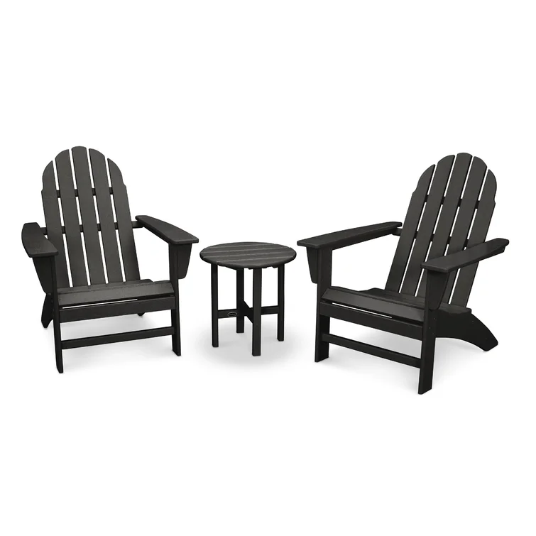 Classic Folding Adirondack 3-Piece Set