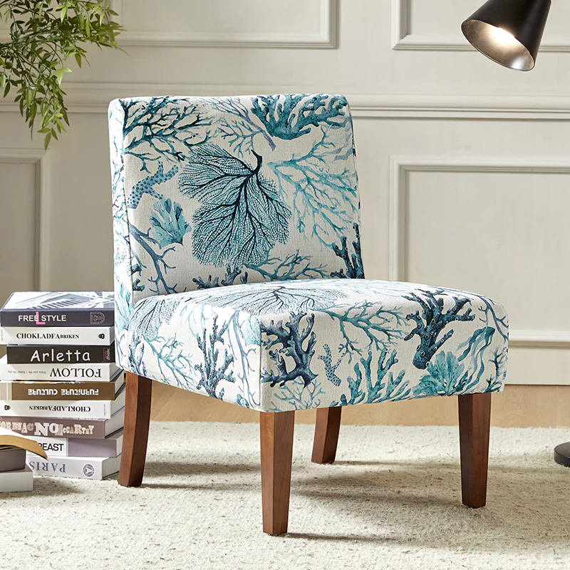 Heinrich Andreas Armless Accent Chair