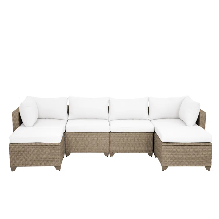 Aranka 6 - Person Outdoor Seating Group with Cushions